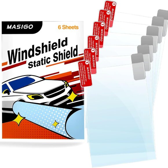 Other | Windshield Sticker Applicator 6 Pack 4 X 6 Inch Heatresistant ...